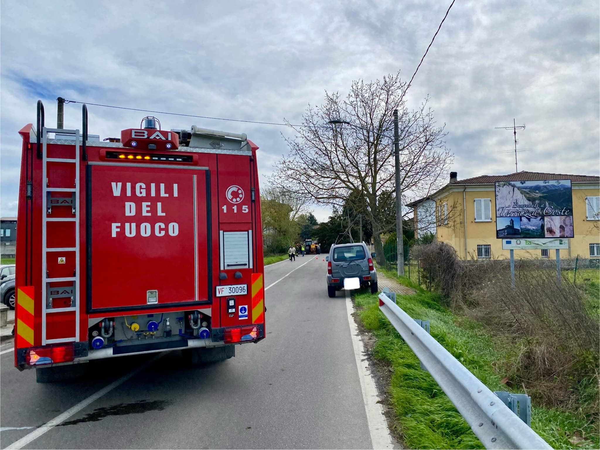 vigili fuoco vento