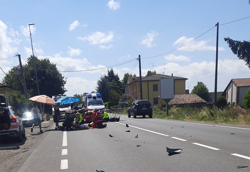 incidente casteggio