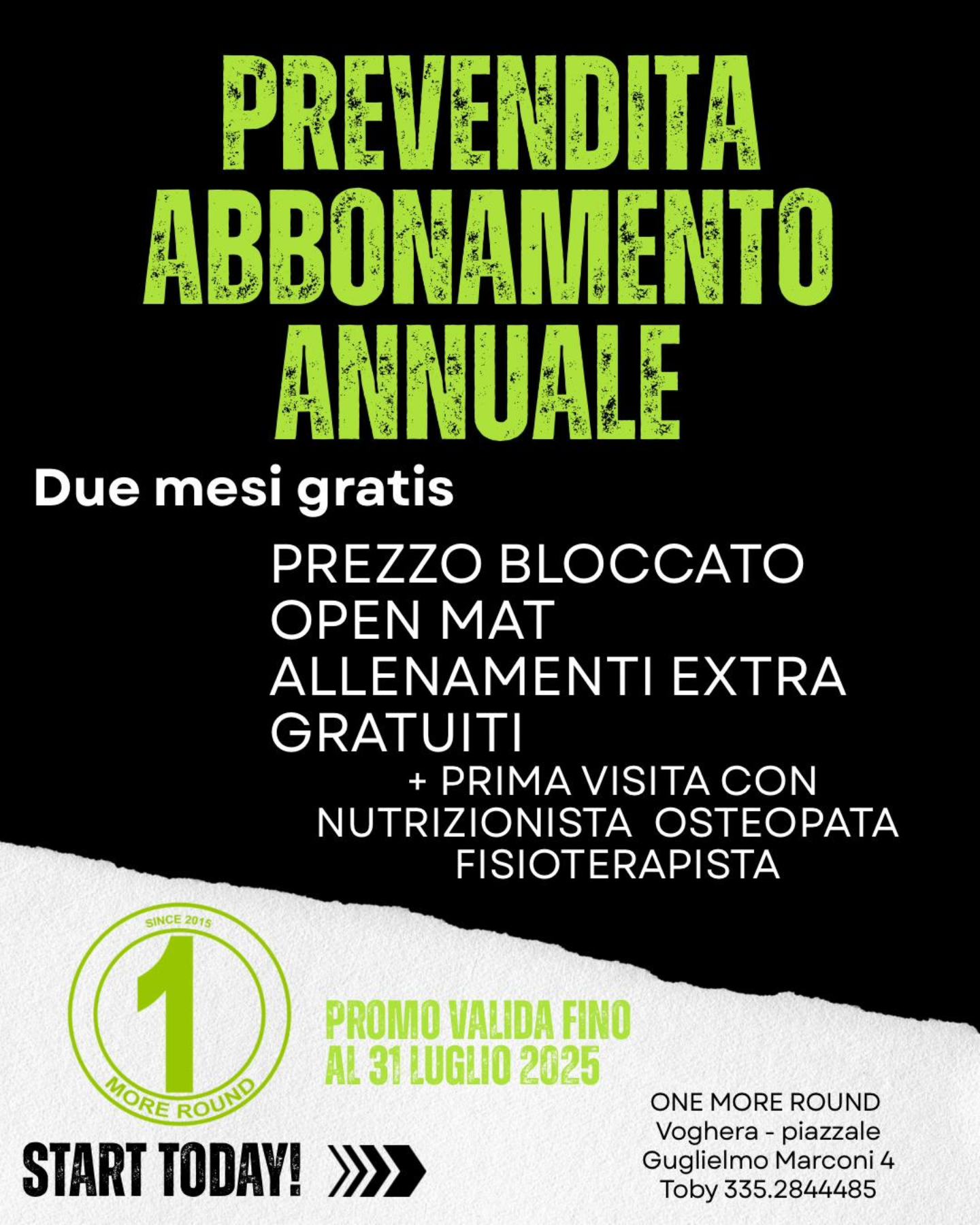 PRIMOZIONE ONEMOREROUND