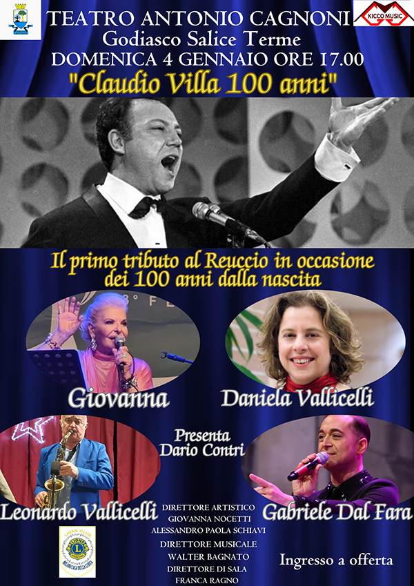 locandina claudiovilla