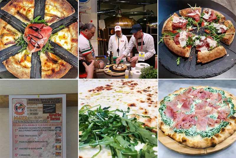 collage pizza