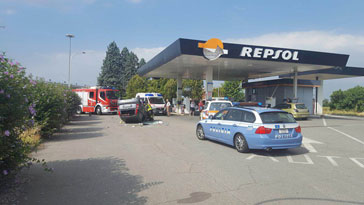 incidente distributore tn