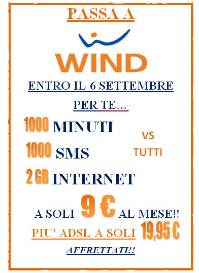promozione wind