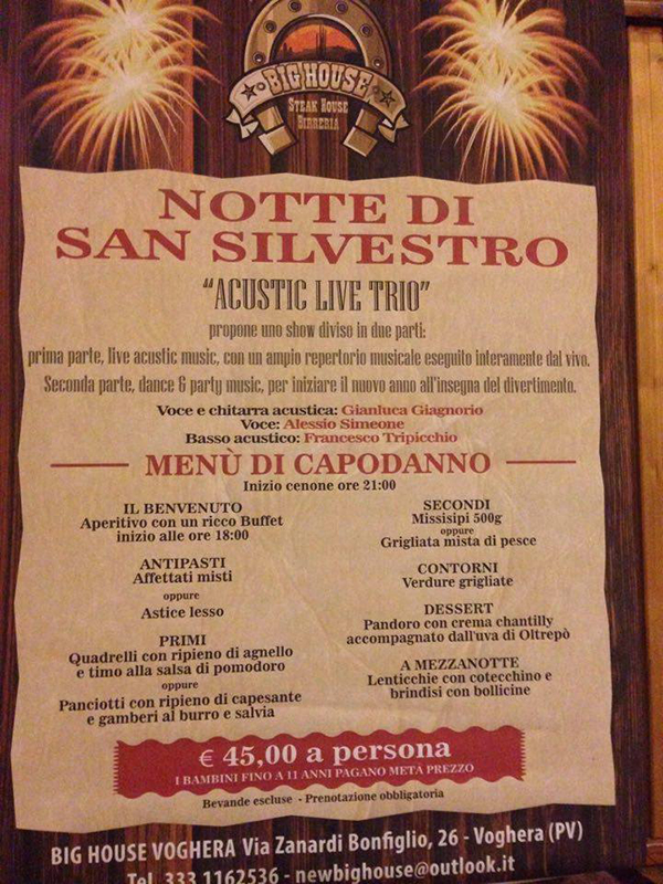 capodanno bighouse