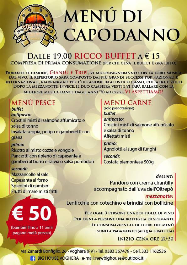 capodanno 2017 bighouse