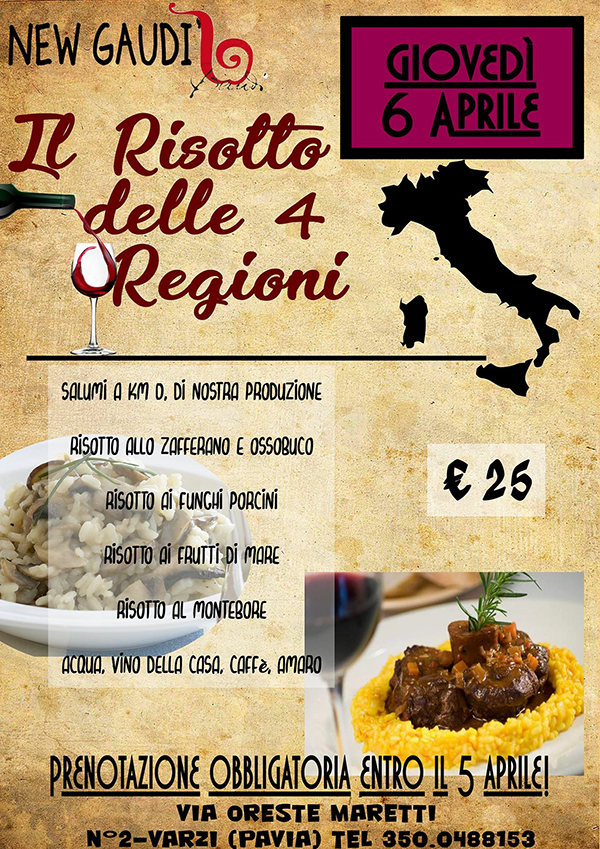 cena risotti