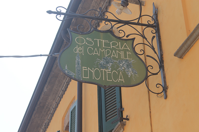 insegna osteria
