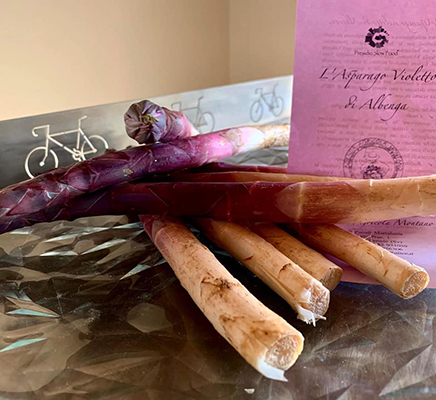 asparago violetto