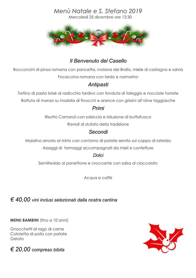 menu natale