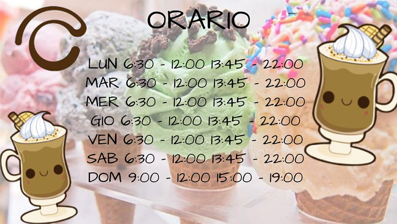 orario gelateria