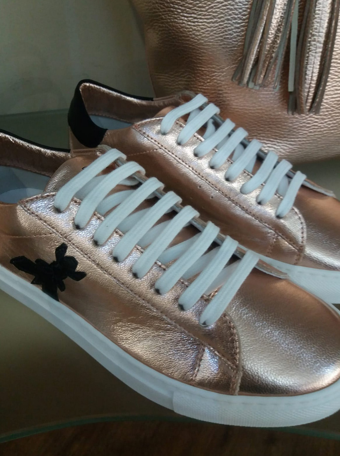 scarpe oro