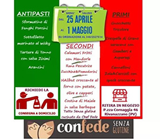 menu confede tn