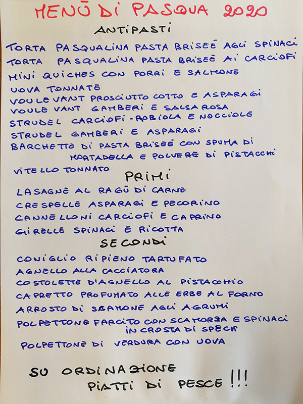 pasqua 2020