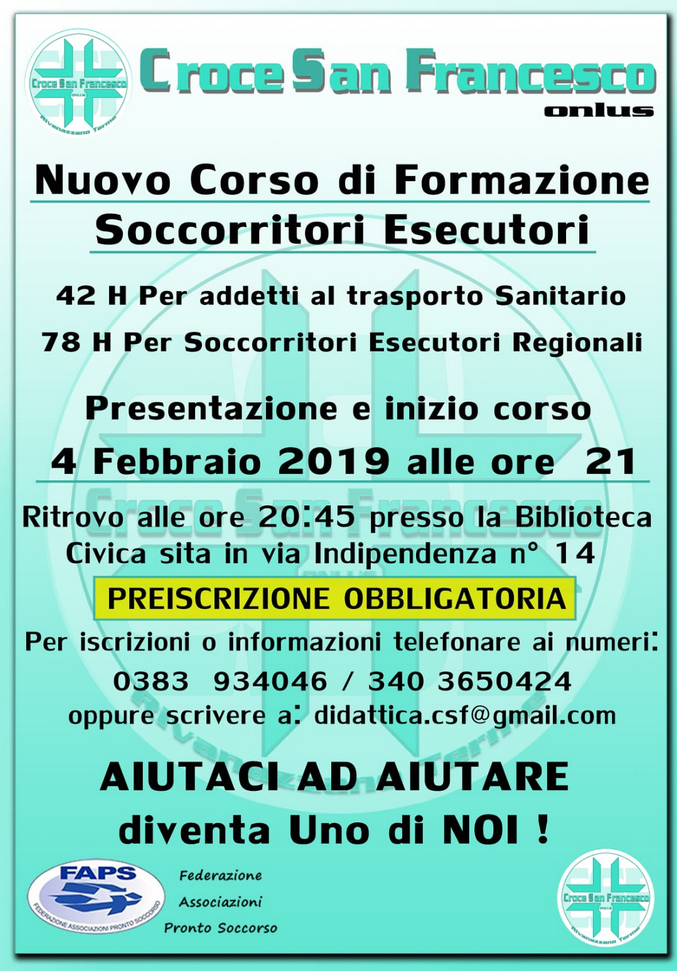 manifesto corso