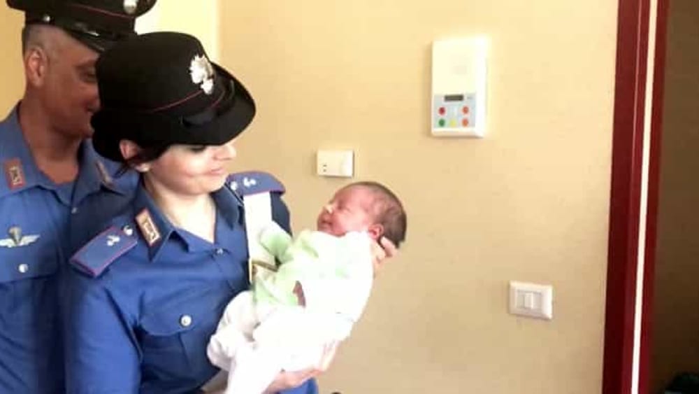 carabinieri parto