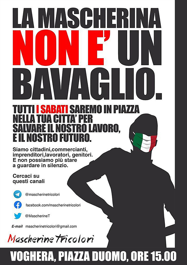 mascherine tricolori