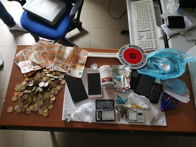polizia voghera arresto droga