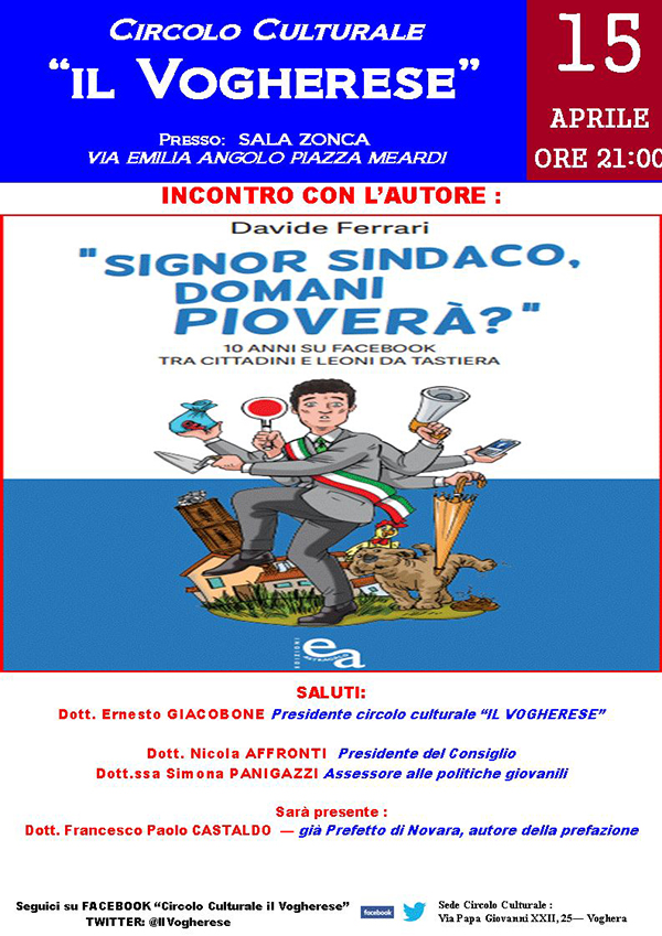 sindaco piovera
