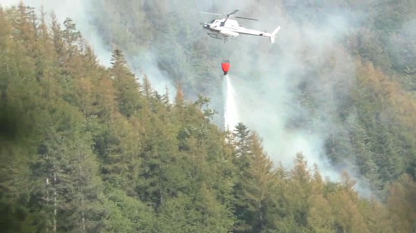 incendio cima colletta