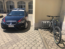 bicicletta carabinieri tn