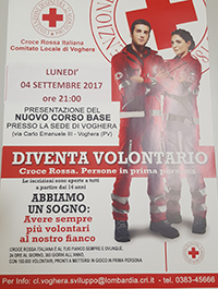 manifesto volontari cri voghera