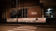 STRISCIONE (click to enlarge) striscione liceo tn