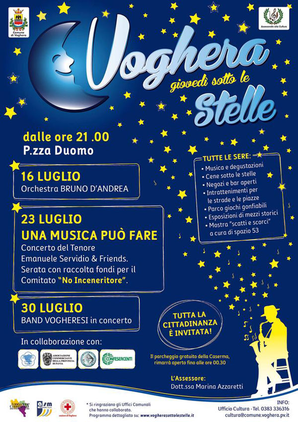 VOGHERA SOTTO LE STELLE voghera stelle